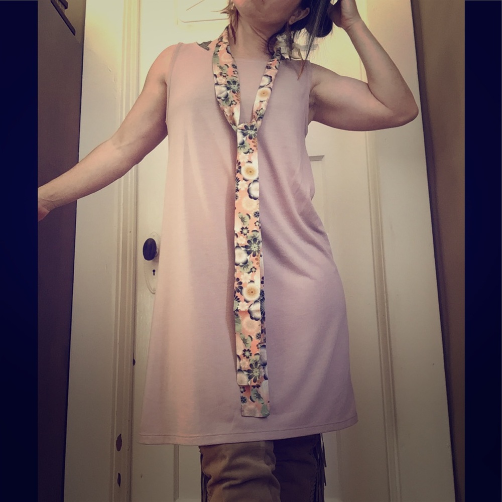 Pink/Mauve Tank Dress